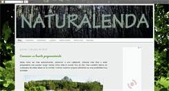 Desktop Screenshot of naturalenda.com